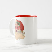 Santa Zweifarbige Tasse (Vorderseite Links)