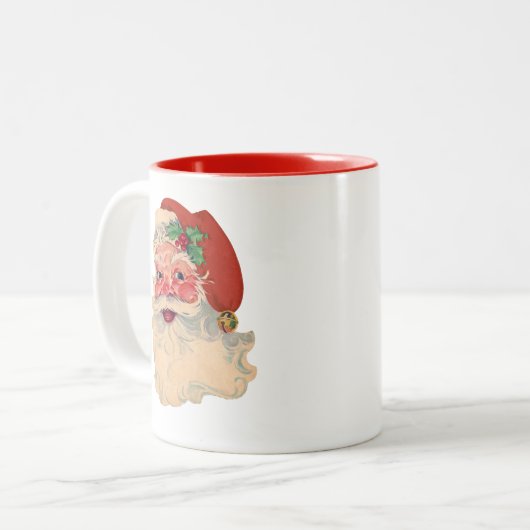 Santa Zweifarbige Tasse (Vorderseite Links)