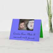 Santababy Feiertagskarte (Rückseite)