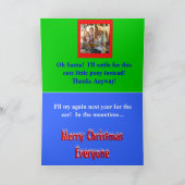 Santababy Feiertagskarte (Innenseite)