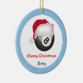 Santaball personalize keramikornament (Rechts)