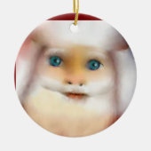 SantaClause series Keramik Ornament (Vorne)