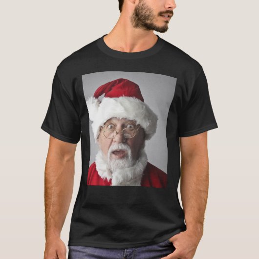 Santaclose-Design für Rotblase Klassischer T - Shi T-Shirt (Vorderseite)