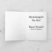 SantaDavid Feiertagskarte (Innenseite)