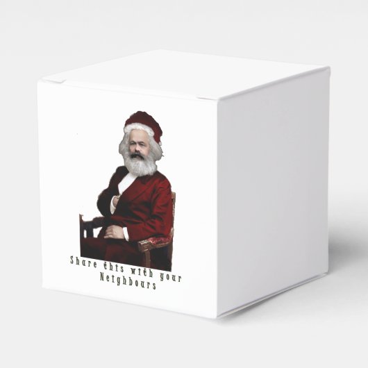 SantaKarl MarXmas Geschenkschachtel (Vorderseite)