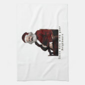 SantaKarl MarXmas Geschirrtuch (Vertikal)