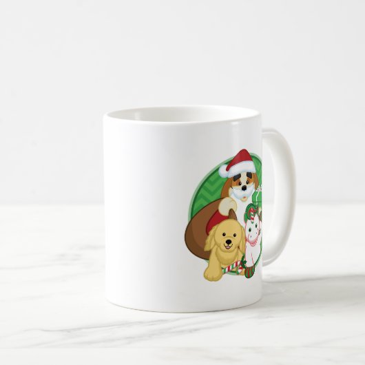 Santakinz und Freunde Kaffeetasse (VorderseiteRechts)