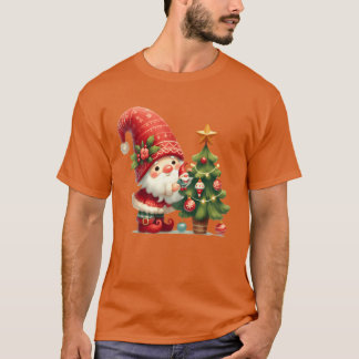 Santan Christmas Frohe Weihnachten Retro b T-Shirt