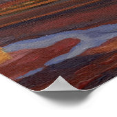 Santan Sunset Poster (Ecke)