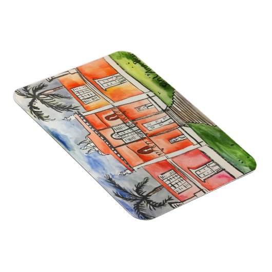 Sant'Ana Palace Azores Ponta Delgalda Magnet (Rechte Seite)