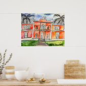 Sant'Ana Palace Azores Ponta Delgalda Poster (Küche)