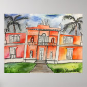 Sant'Ana Palace Azores Ponta Delgalda Poster (Vorne)