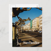 Santander Feiertagspostkarte (Vorne/Hinten)