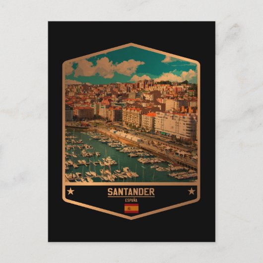 Santander Postkarte (Vorderseite)