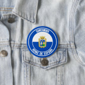 Santander-Rundes Emblem Button (Beispiel)