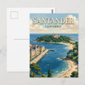 Santander Spanien Postkarte (Vorne/Hinten)