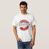 Santander Spanien Vintages Logo T-Shirt (Vorne ganz)