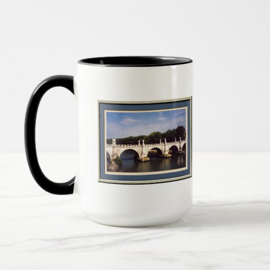 Sant'Angelo Bridge in Rom, Italien Tasse (Links)