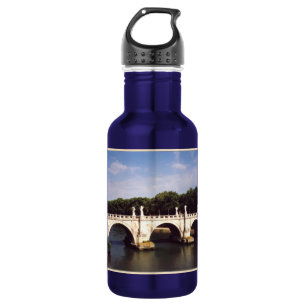 Sant'Angelo Bridge in Rom, Italien Trinkflasche