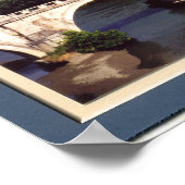 Sant'Angelo Bridge Rom gerahmt Poster (Ecke)