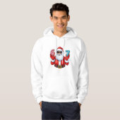 Santas 6 & 7 Donut-Party Hoodie (Vorne ganz)