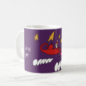 Santa's Alicorn Sleigh Kaffeetasse (Vorderseite Links)