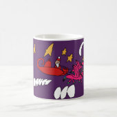 Santa's Alicorn Sleigh Kaffeetasse (Mittel)
