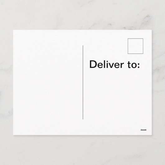 Santas auf Motorrädern Postkarte (Rückseite)