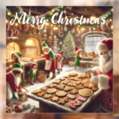 Santas Bake Shop Fensteraufkleber (Blatt 2)