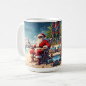 Santas Beach Getaway Kaffeetasse (Vorderseite Links)