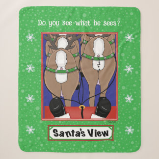 Santas Blick Sherpadecke