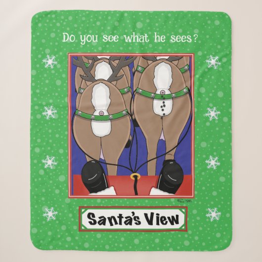 Santas Blick Sherpadecke (Vorderseite)
