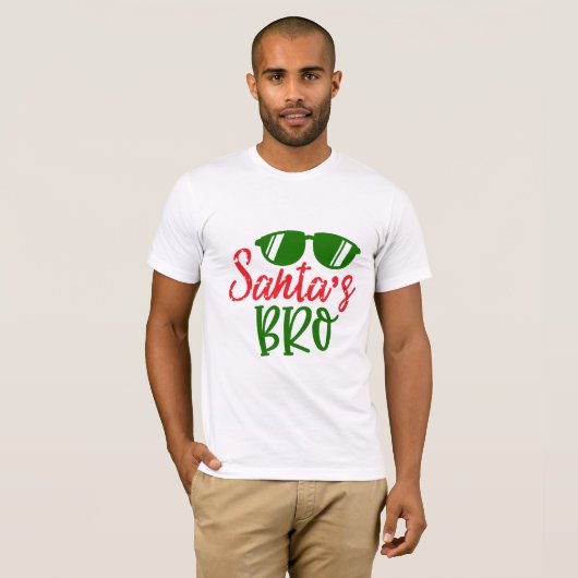 Santa's Bro T - Shirt (Vorne ganz)