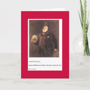 SANTA'S BROTHER CHRISTMAS CARD FEIERTAGSKARTE