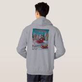 Santa's Candy Land Hoodie (Schwarz voll)