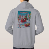 Santa's Candy Land Hoodie (Rückseite)