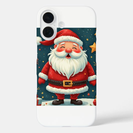 Santa's Charm iPhone 16 Fall Case-Mate iPhone Hülle (Rückseite)