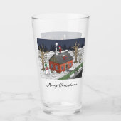 Santa's Christmas Eve Glas (Vorderseite)