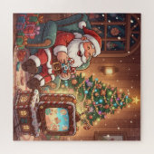 Santa's Christmas Game Break Puzzle (Horizontal)