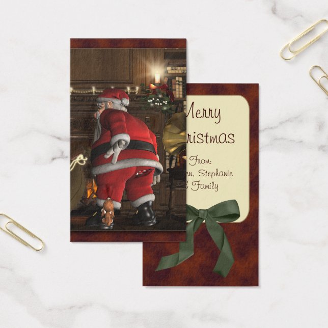 Santas Christmas Puppy Tag (Büro)