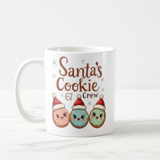 Santa's Cookie 67 Crew Kaffeetasse (Links)
