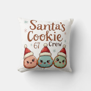 Santa's Cookie 67 Crew Kissen