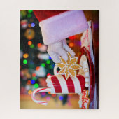 Santa's Cookies Christmas Jigsaw Puzzle (Vertikal)