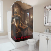 Santa's Cosy Nook Duschvorhang (Beispiel)