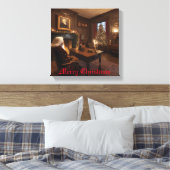 Santa's Cosy Nook Leinwanddruck (Insitu (Schlafzimmer))