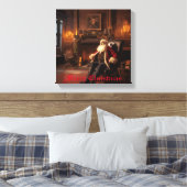 Santa's Cosy Nook Leinwanddruck (Insitu (Schlafzimmer))