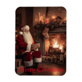 Santa's Cosy Nook Magnet (Vertikal)