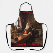 Santa's Cosy Nook Schürze (Vorderseite)