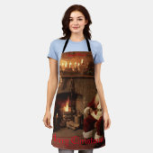 Santa's Cosy Nook Schürze (Getragen)