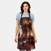 Santa's Cosy Nook Schürze (Getragen)